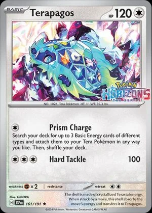 Terapagos [Horizons], English Pokemon card