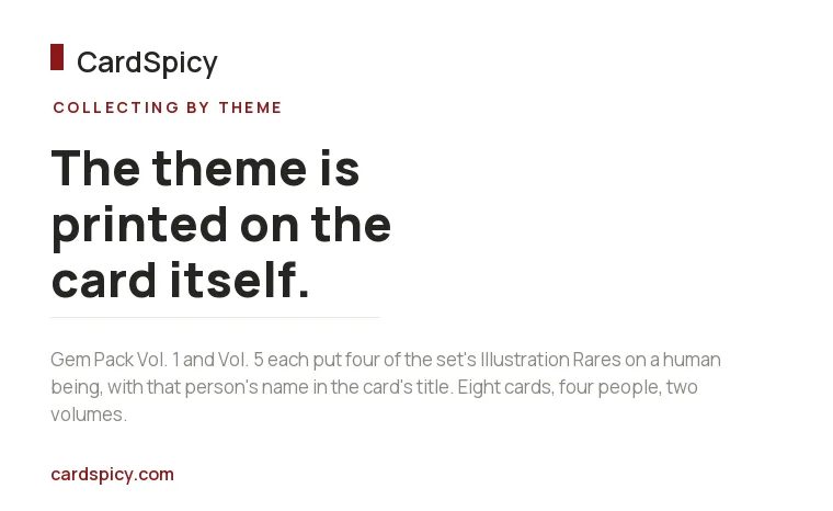 CardSpicy card on collecting a trainer and their partner Pokemon printed on one card