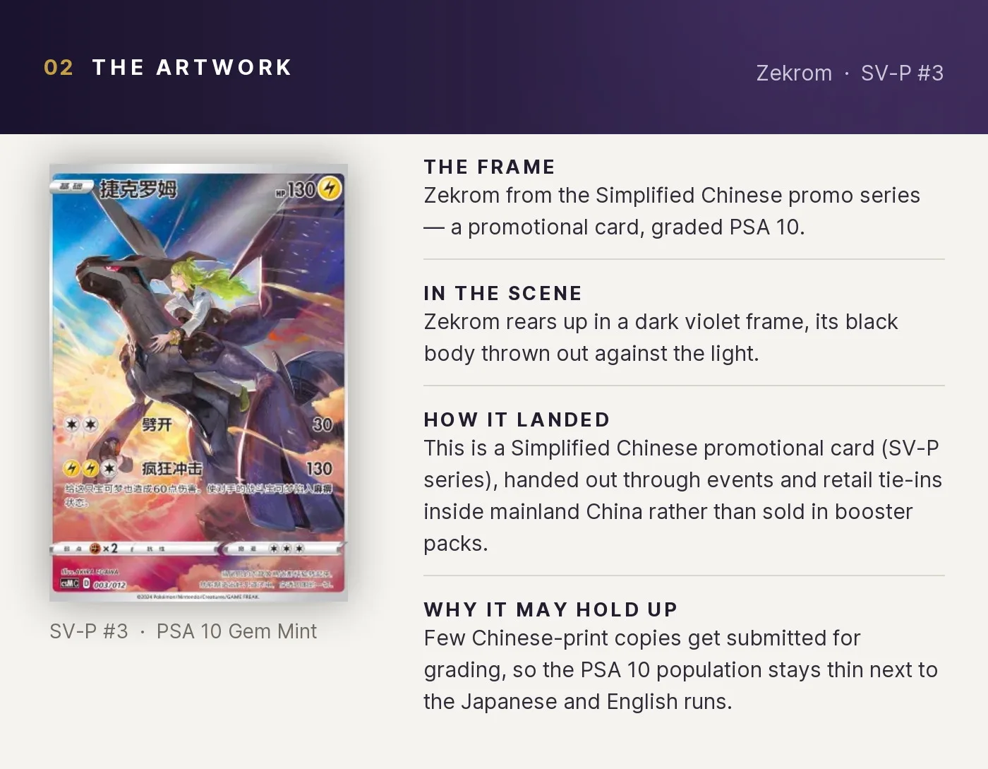 Zekrom — artwork breakdown for SV-P #3 (SV-P Promo).