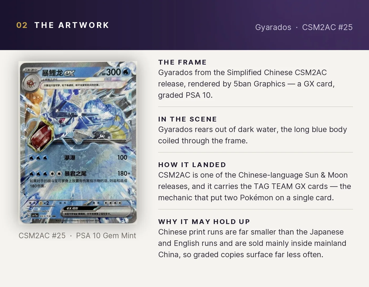 Gyarados — artwork breakdown for CSM2AC #25 (CSM2AC).