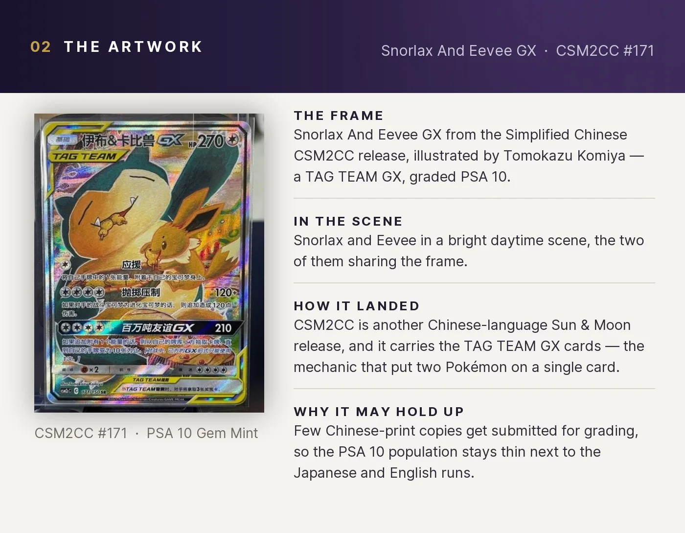 Snorlax And Eevee GX — artwork breakdown for CSM2CC #171 (CSM2CC).