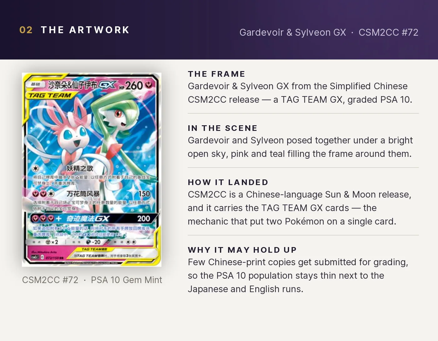 Gardevoir & Sylveon GX — artwork breakdown for CSM2CC #72 (CSM2CC).