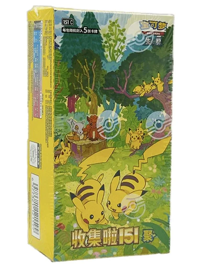 Pokemon TCG Collect 151 Booster Box Vol.4 Simplified Chinese Sealed