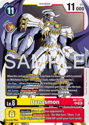 Dynasmon, Digimon card AD1-017