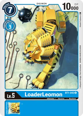 LoaderLeomon, Digimon card BT1-042