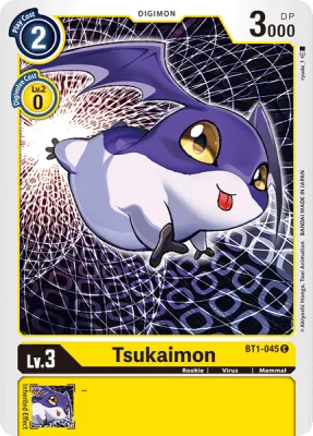 Tsukaimon, Digimon card BT1-045