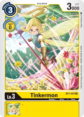 Tinkermon, Digimon card BT1-047