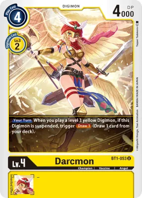 Darcmon, Digimon card BT1-053