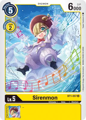 Sirenmon, Digimon card BT1-057