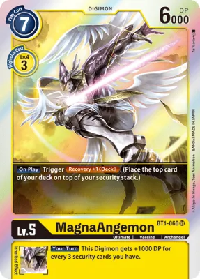 MagnaAngemon, Digimon card BT1-060