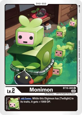 Monimon, Digimon card BT10-005