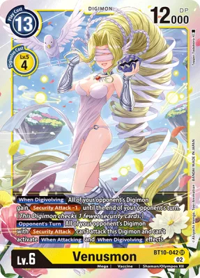 Venusmon, Digimon card BT10-042