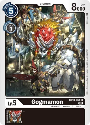 Gogmamon, Digimon card BT10-064