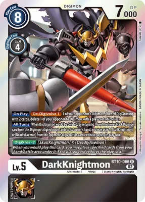 DarkKnightmon, Digimon card BT10-066