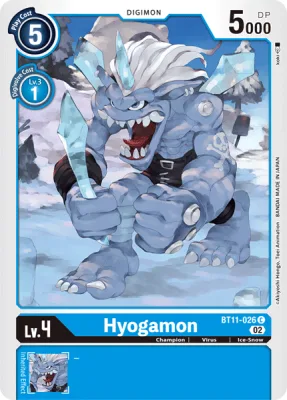 Hyogamon, Digimon card BT11-026
