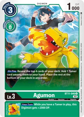 Agumon, Digimon card BT11-046