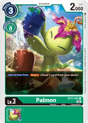 Palmon, Digimon card BT11-047