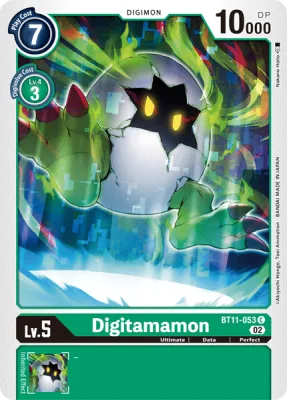 Digitamamon, Digimon card BT11-053