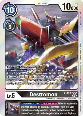 Destromon, Digimon card BT11-070