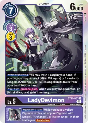 LadyDevimon, Digimon card BT11-083