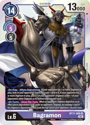 Bagramon, Digimon card BT11-088
