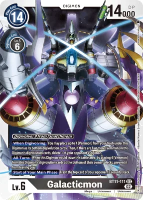 Galacticmon, Digimon card BT11-111