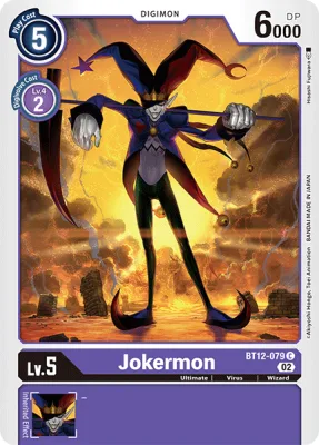 Jokermon, Digimon card BT12-079