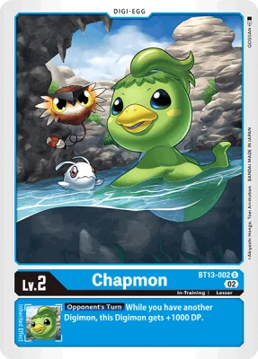 Chapmon, Digimon card BT13-002