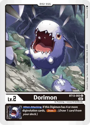 Dorimon, Digimon card BT13-005