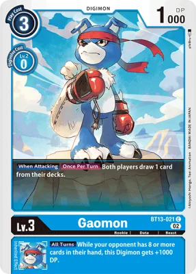 Gaomon, Digimon card BT13-021