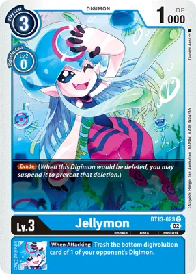 Jellymon, Digimon card BT13-023