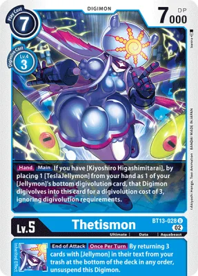 Thetismon, Digimon card BT13-028