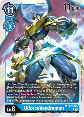 UlforceVeedramon, Digimon card BT13-030