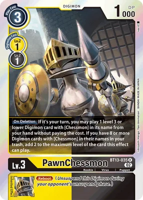 PawnChessmon, Digimon card BT13-035