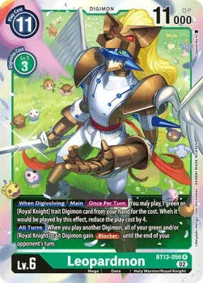 Leopardmon, Digimon card BT13-056