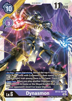 Dynasmon, Digimon card BT13-087