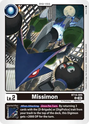 Missimon, Digimon card BT14-005