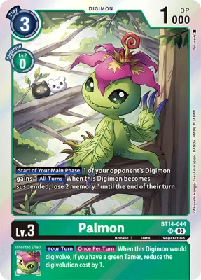 Palmon, Digimon card BT14-044