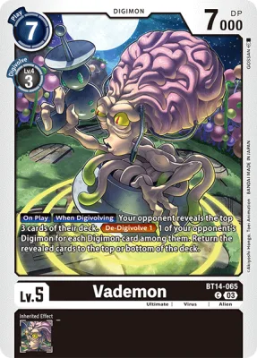 Vademon, Digimon card BT14-065