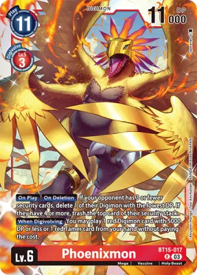 Phoenixmon, Digimon card BT15-017