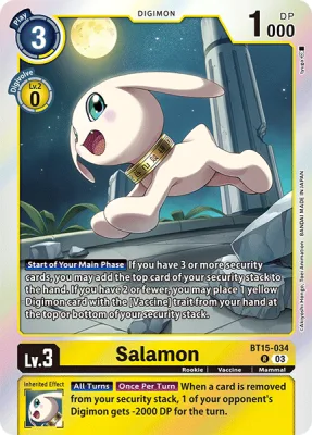 Salamon, Digimon card BT15-034