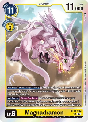 Magnadramon, Digimon card BT15-042
