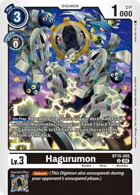 Hagurumon, Digimon card BT15-055