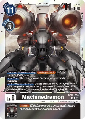 Machinedramon, Digimon card BT15-066