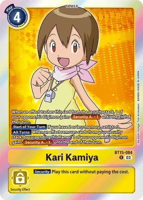 Kari Kamiya, Digimon card BT15-084