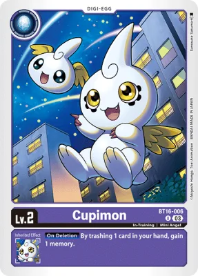 Cupimon, Digimon card BT16-006