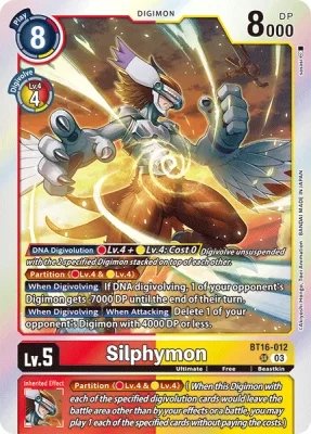 Silphymon, Digimon card BT16-012