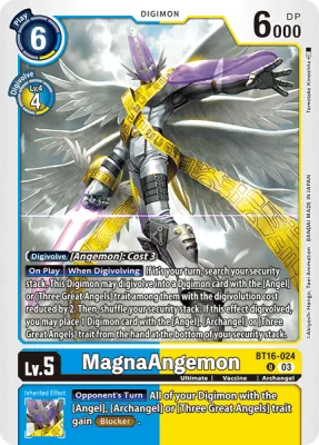 MagnaAngemon, Digimon card BT16-024