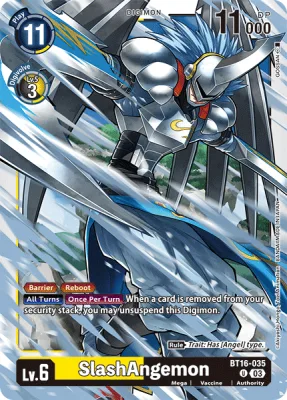 SlashAngemon, Digimon card BT16-035