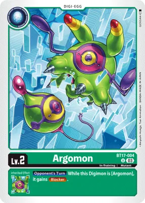Argomon, Digimon card BT17-004